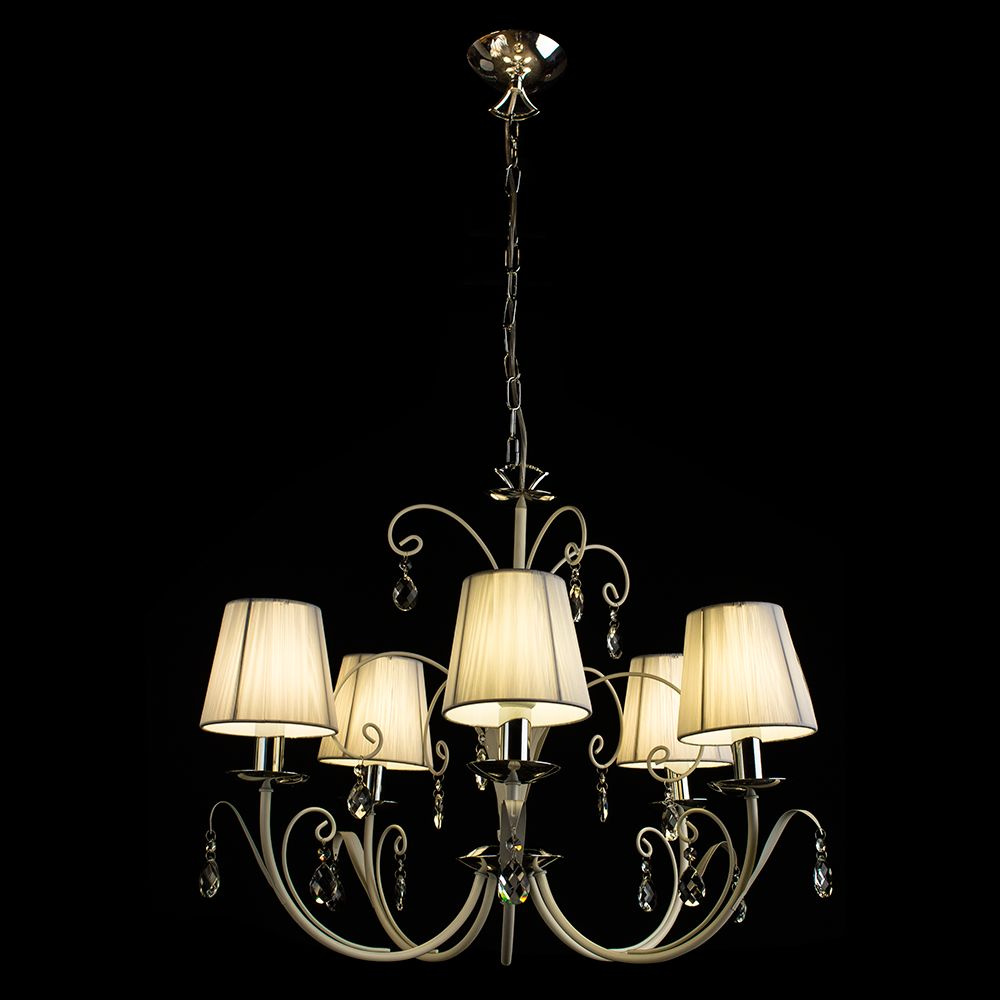 Подвесная люстра Arte Lamp Romana Snow A1743LM-5WH в Санкт-Петербурге