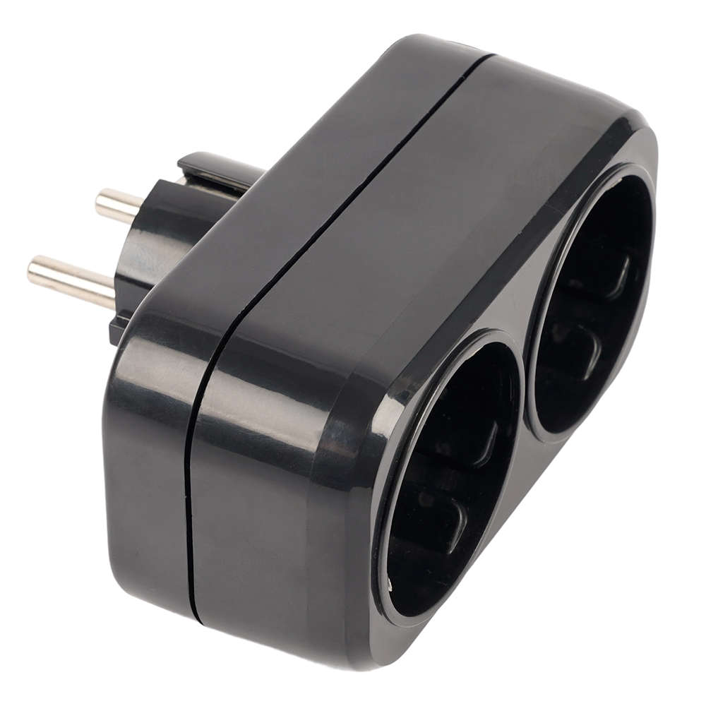 Разветвитель сетевой 2-местный Stekker 250V 16A ABS ADP16-22-20 50680 в Санкт-Петербурге