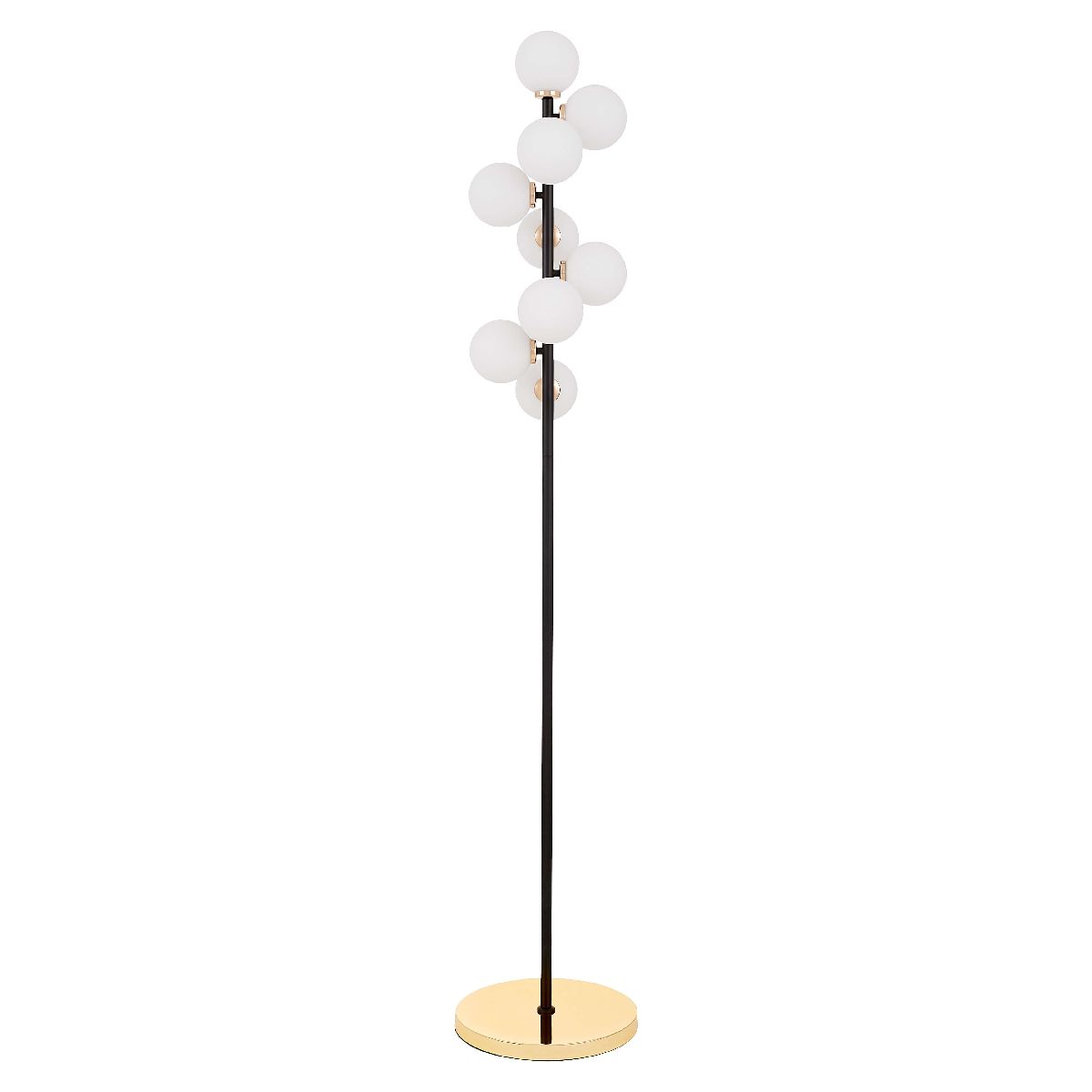 Торшер Lumina Deco Marsiada LDF 6033-9 BK+F.GD в Санкт-Петербурге
