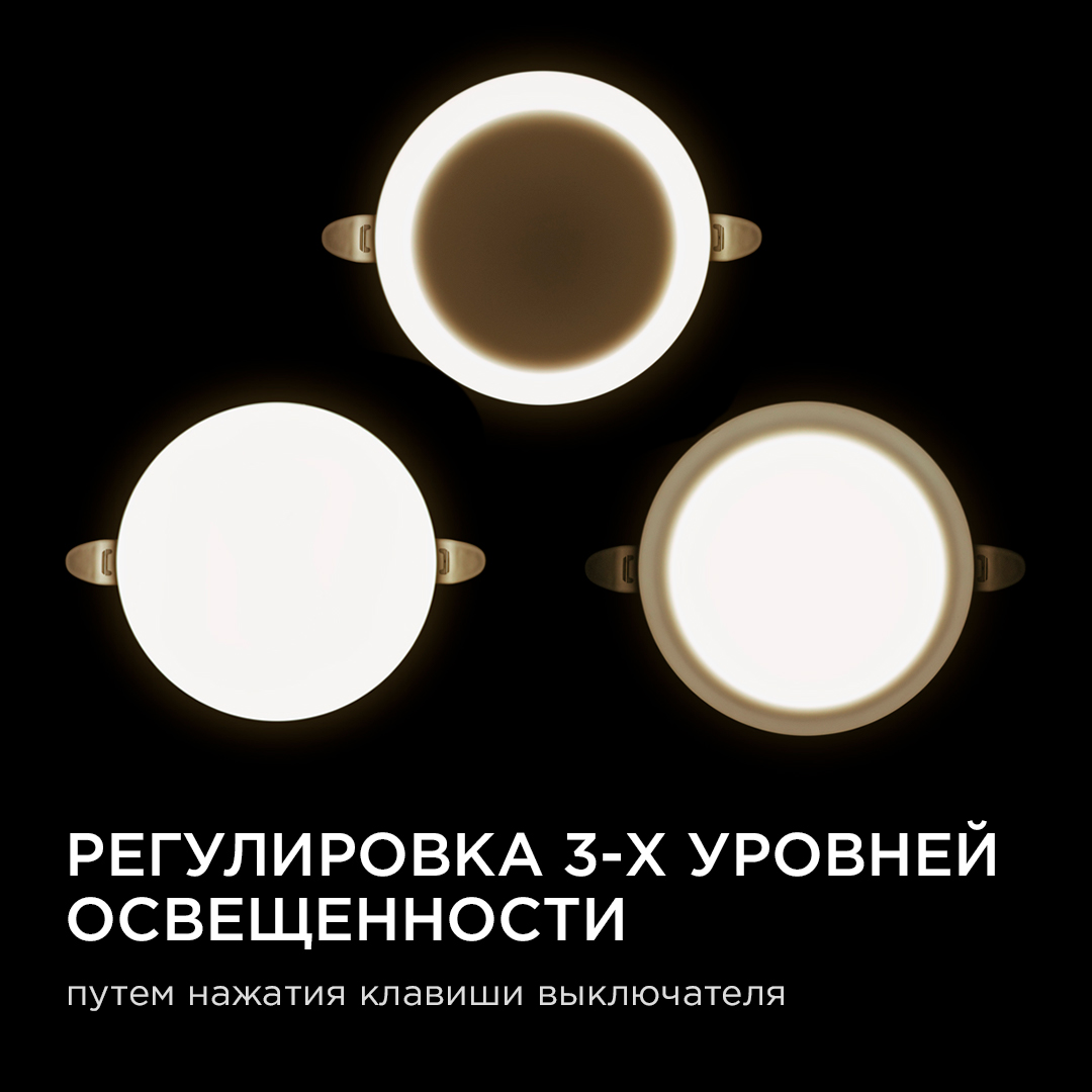 Встраиваемая светодиодная панель безрамочная Apeyron FLP 06-106 в Санкт-Петербурге