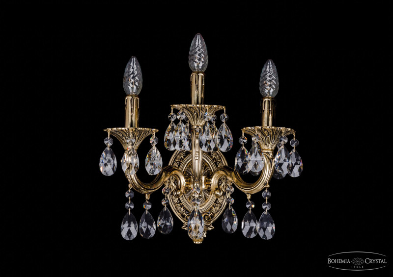 Бра Bohemia Ivele Crystal 1702B/2+1/CK175IV+UP125IP/A/GB в Санкт-Петербурге