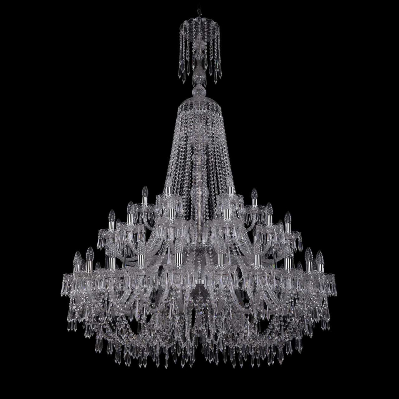 Подвесная люстра Bohemia Ivele 1403/24+12+6/460/XL-177/2d/Ni в Санкт-Петербурге