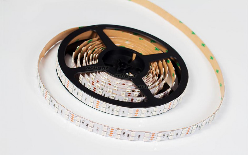 Светодиодная лента Arlight RT 2-5000 24V Red 2x2 (5060, 600 LED, LUX) 011258 в Санкт-Петербурге