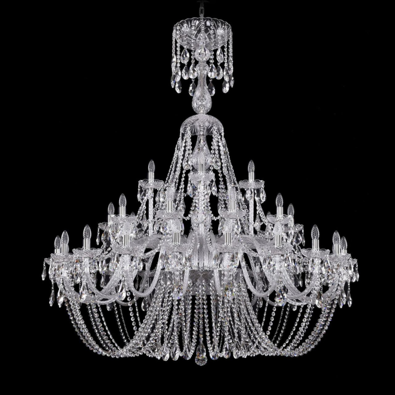 Подвесная люстра Bohemia Ivele 1406/20+10+5/530/XL-170/Ni в Санкт-Петербурге