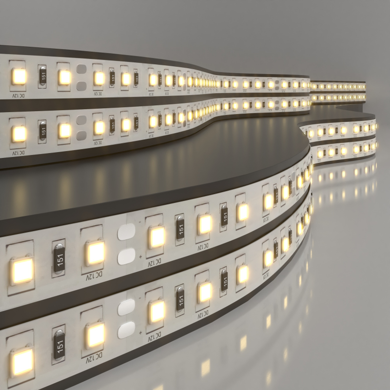 Светодиодная лента Elektrostandard 12V 14,4W 60Led 5050 IP20 теплый белый, 5м 4690389040184 в Санкт-Петербурге