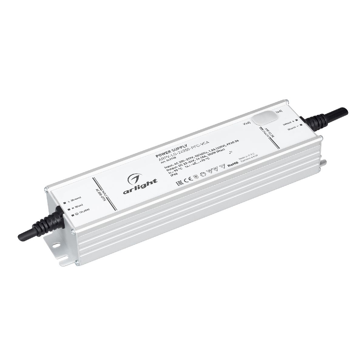Блок питания Arlight ARPV-LG-24350-PFC-VCA (22-26V, 14.58A, 350W) 047708 в #REGION_NAME_DECLINE_PP#