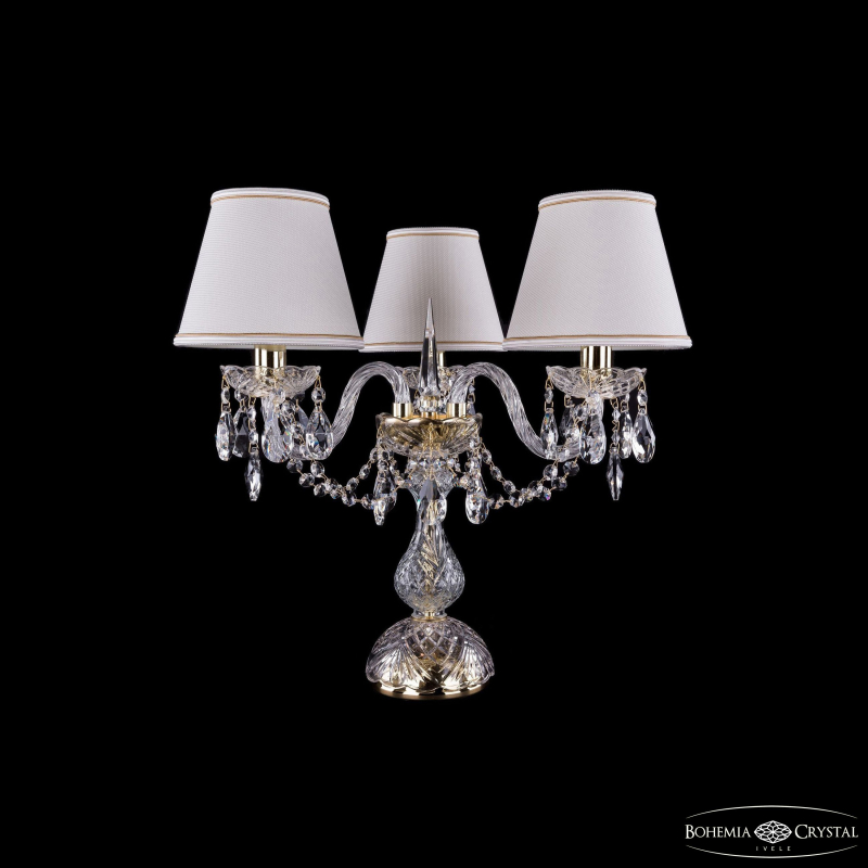 Настольная лампа Bohemia Ivele Crystal 1406L/3/141-39 G SH40A-160 в Санкт-Петербурге