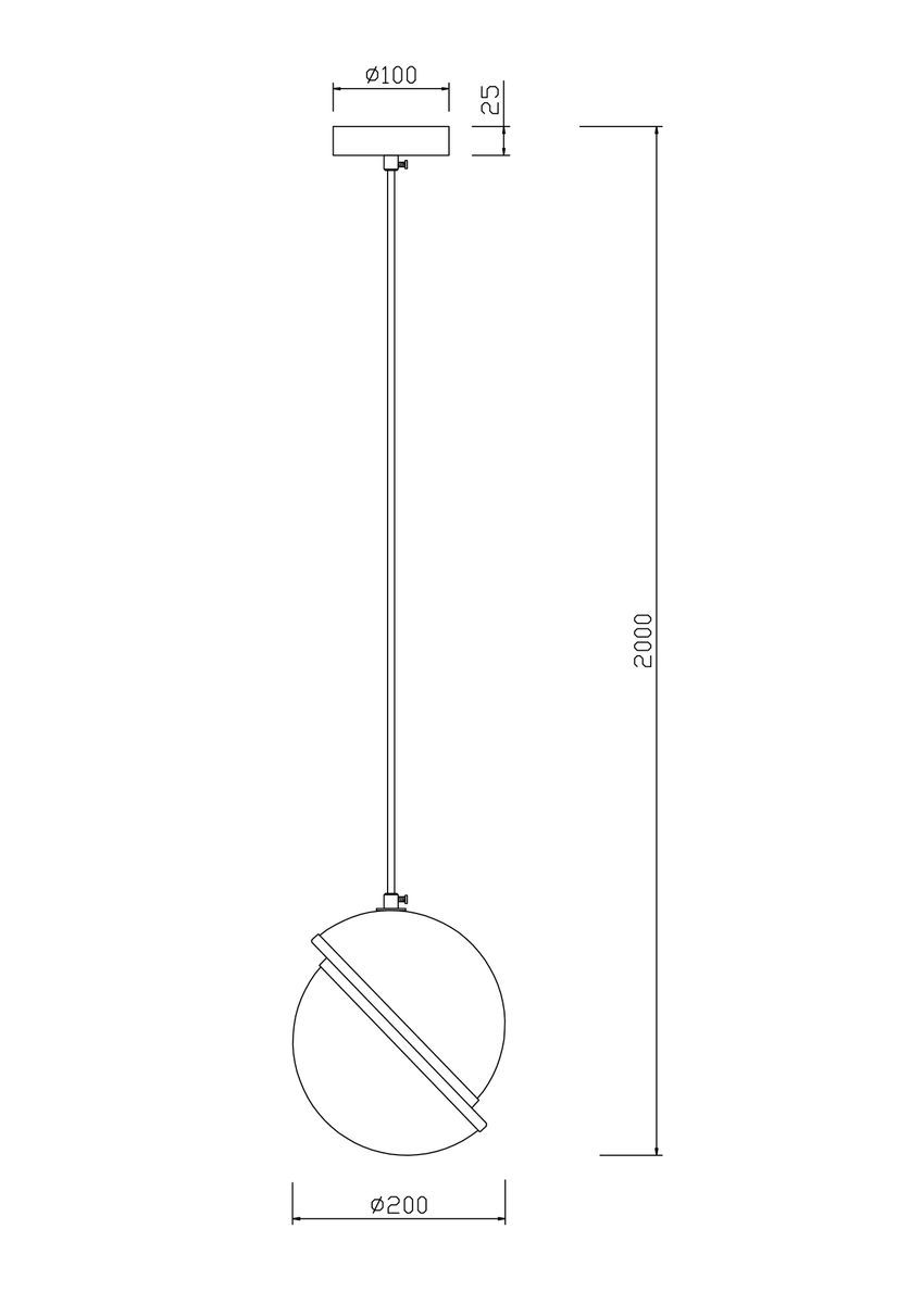 Подвесной светильник Freya Element FR5181PL-01BS в Санкт-Петербурге