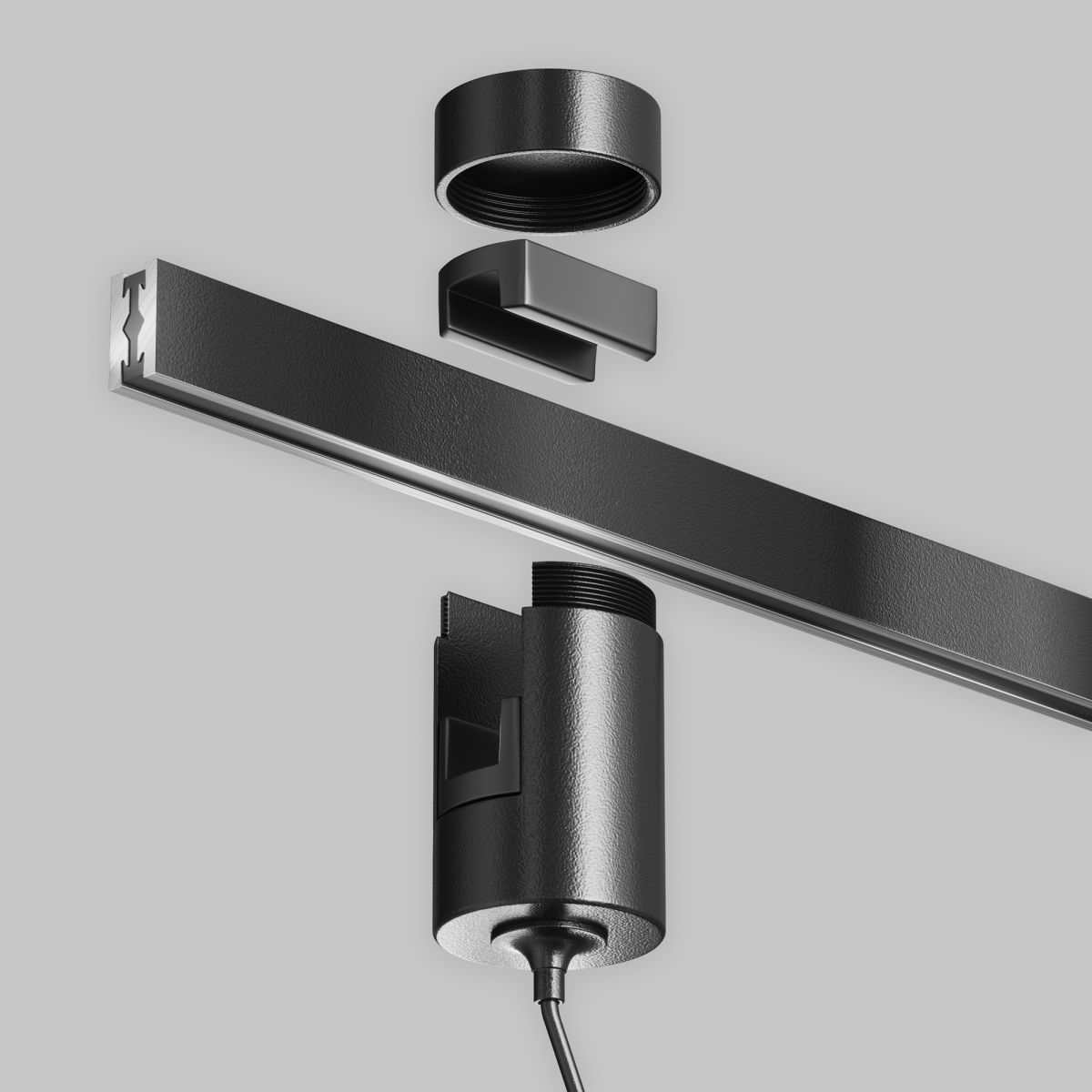 Трековый магнитный светильник Maytoni Focus LED TR157-1-12W3K-B в Санкт-Петербурге