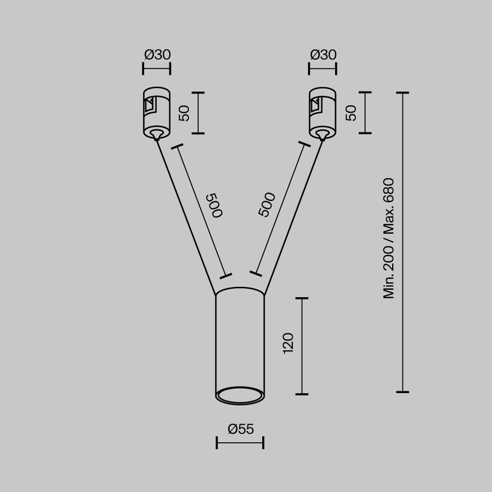 Трековый магнитный светильник Maytoni Technical Focus Led Flarity TR157-1-12W3K-PT в Санкт-Петербурге