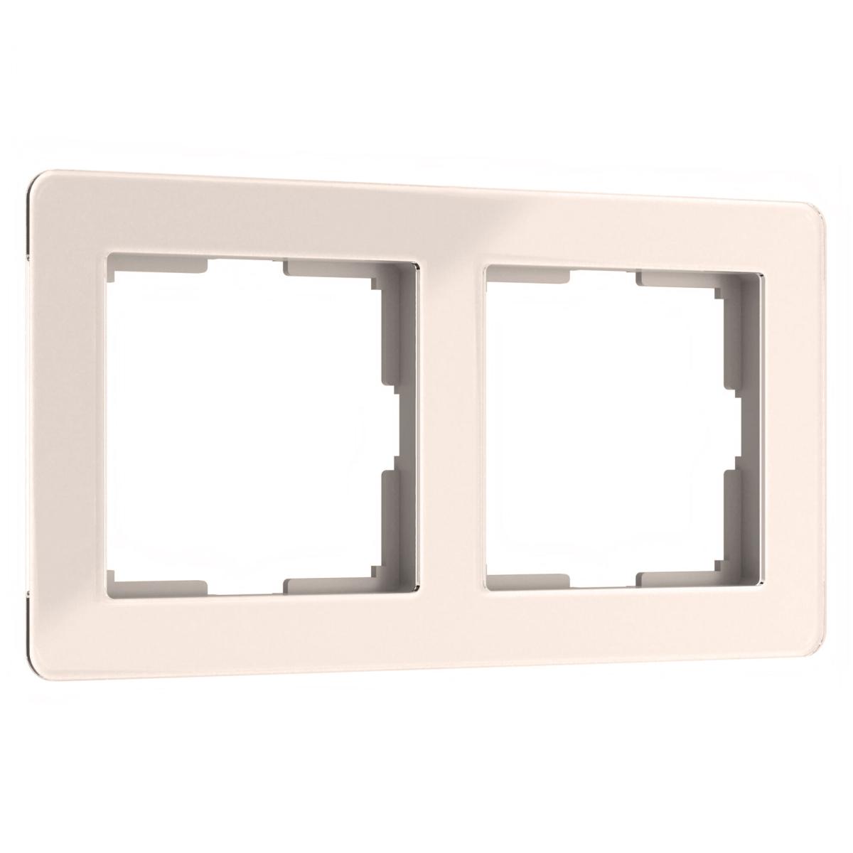 Рамка на 2 поста Werkel Acrylic айвори 4690389186288 W0022743 в Санкт-Петербурге