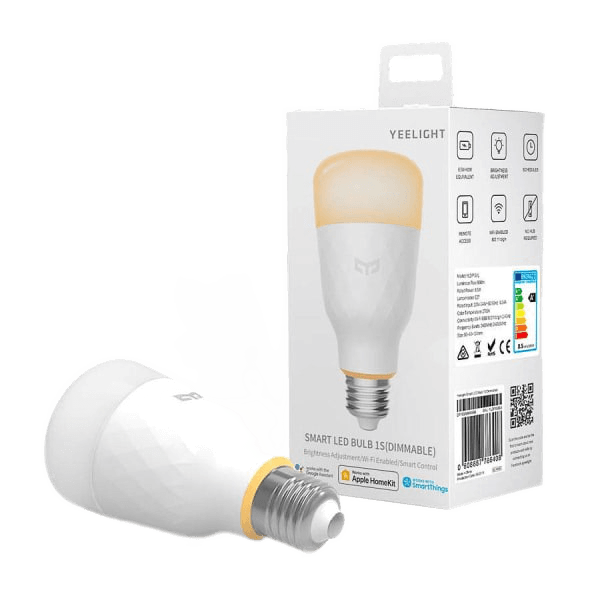 Умная светодиодная лампа Yeelight Smart LED Bulb 1S (White) E27 8,5W 1700/6500K YLDP15YL в Санкт-Петербурге