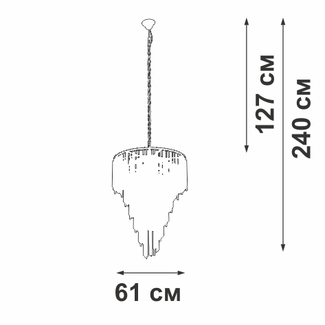 Подвесная люстра Vitaluce V5893-9/10 в Санкт-Петербурге