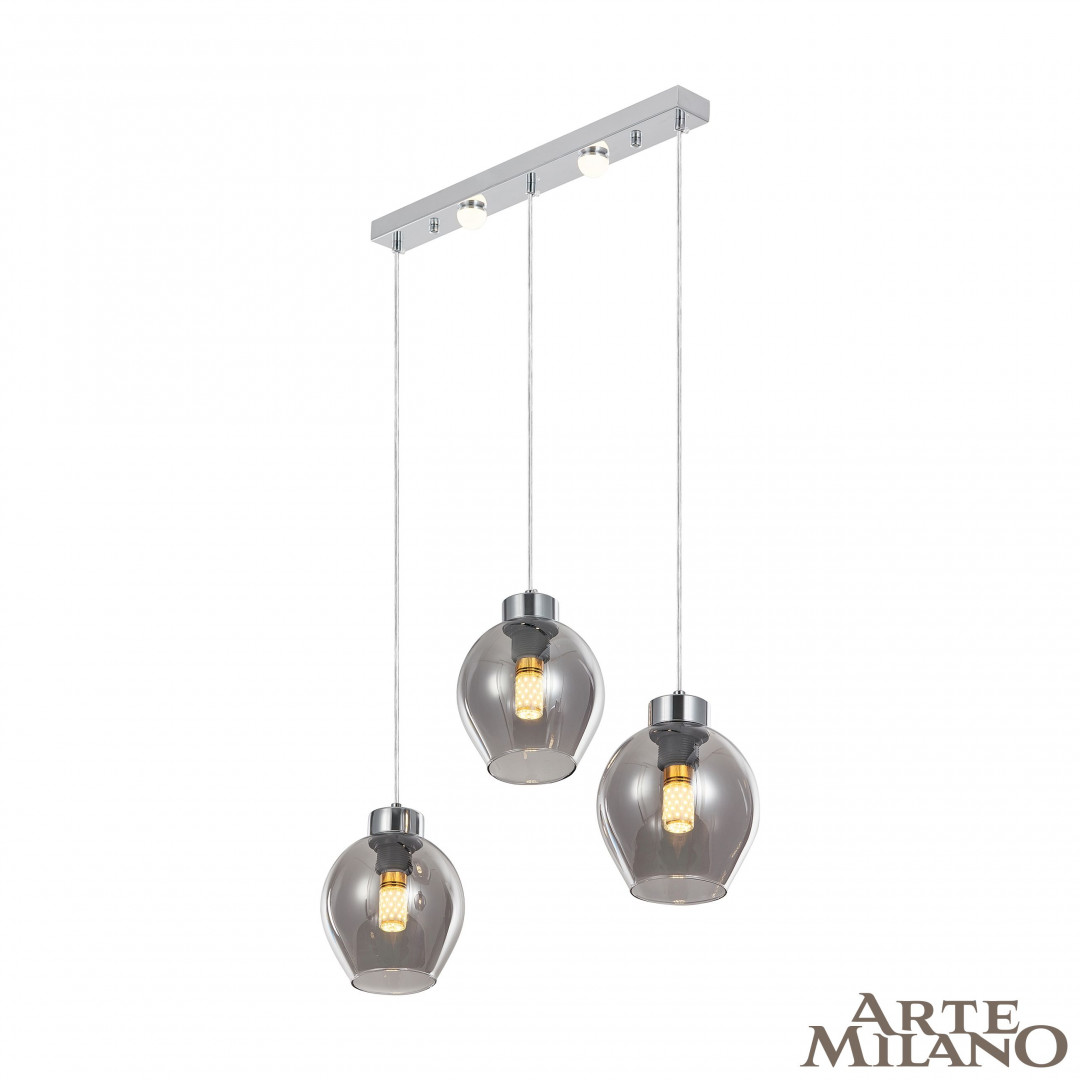 Подвесной светильник Arte Milano Neapolis 273307/3L Ni в #REGION_NAME_DECLINE_PP#