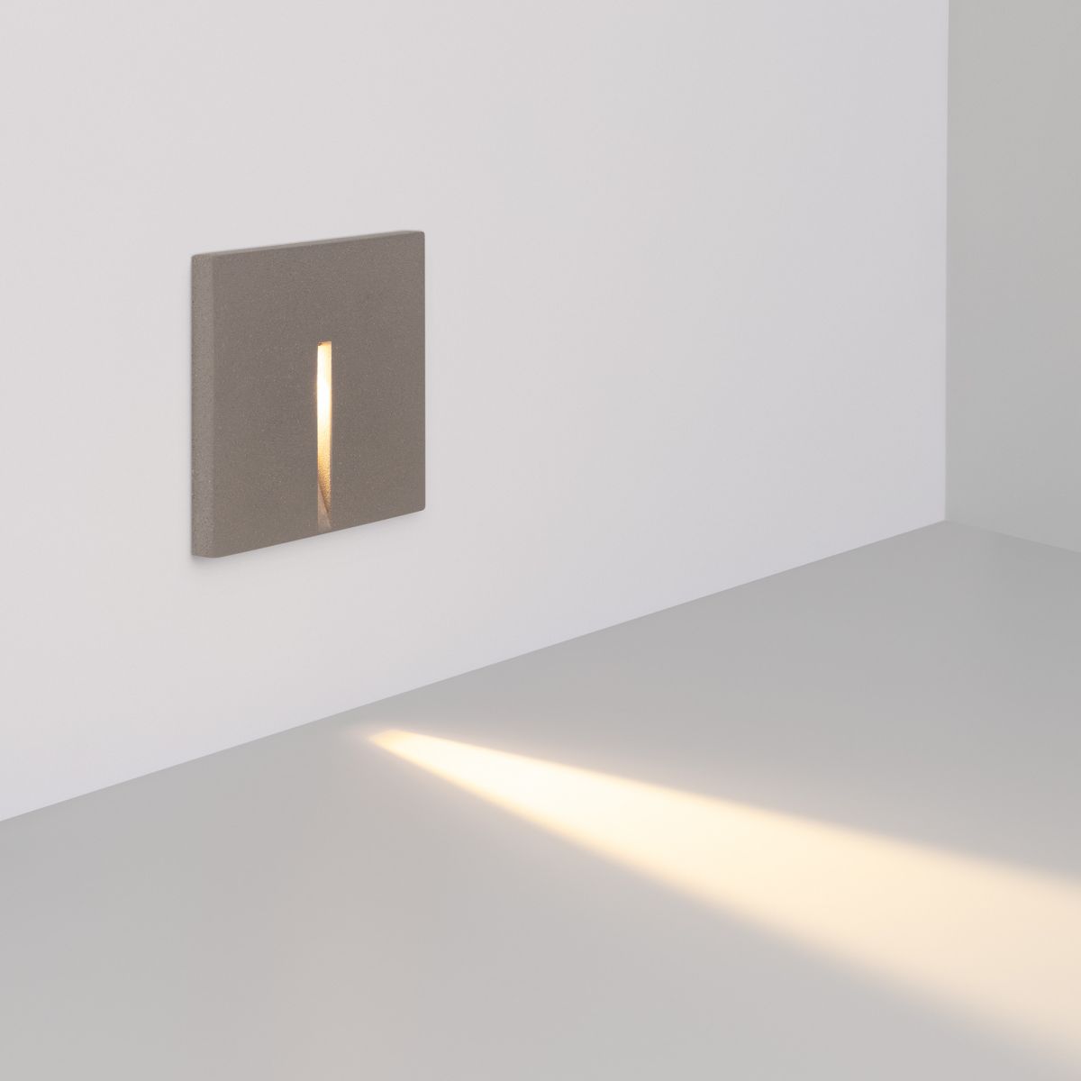 Светильник для ступеней Arlight LT-TIE-S100-3W Warm3000 (GR, 25x45 deg, 230V) (IP65 Бетон) 050877 в Санкт-Петербурге