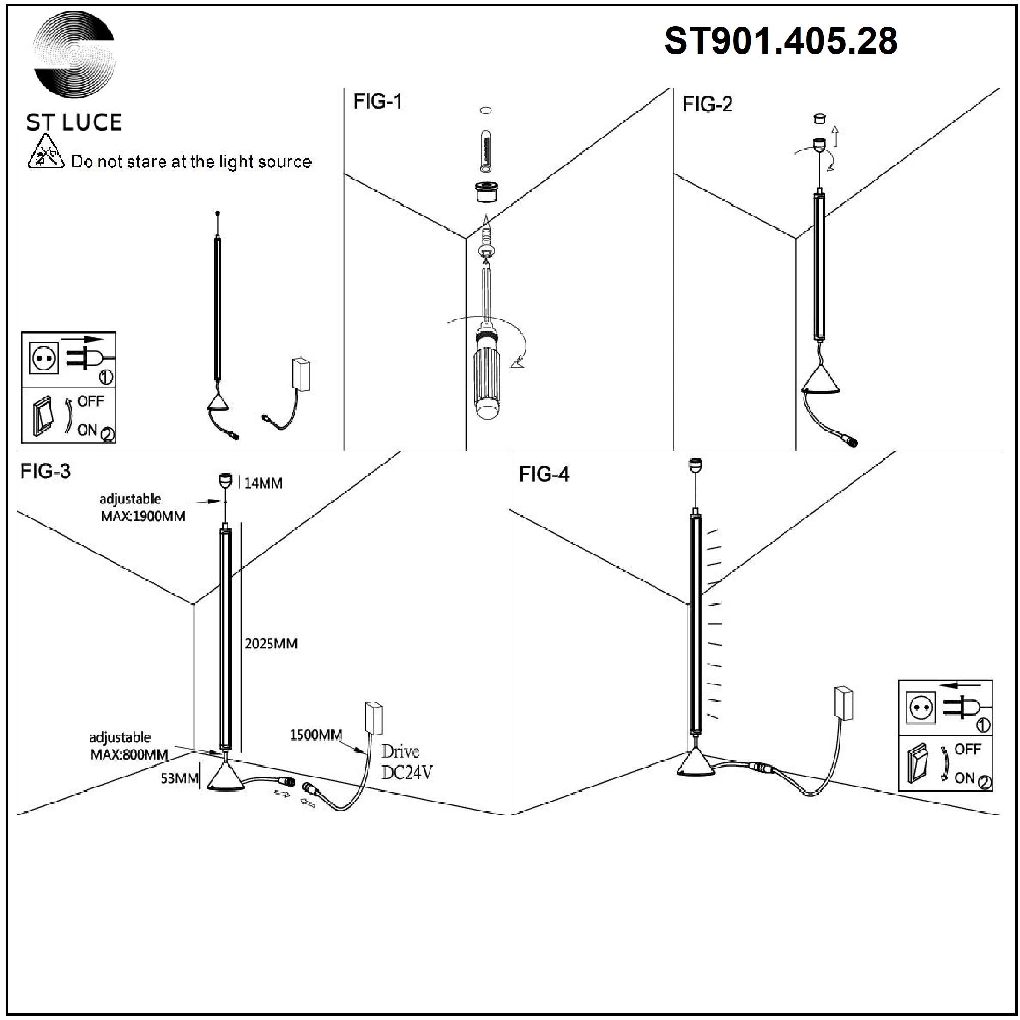 Торшер ST Luce ST901.405.28 в Санкт-Петербурге