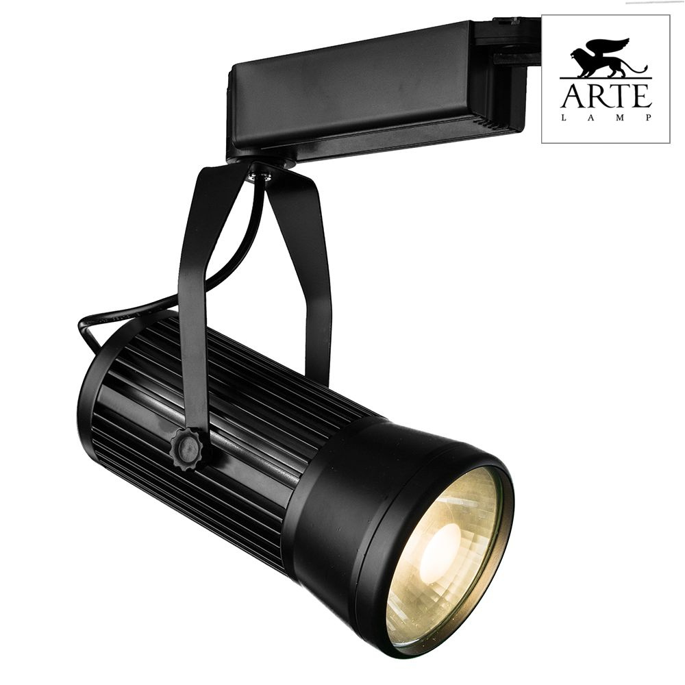 Трековый светильник Arte Lamp Track Lights A6330PL-1BK в Санкт-Петербурге