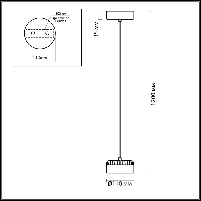 Подвесной светодиодный светильник Odeon Light Vivace 3818/10L в Санкт-Петербурге