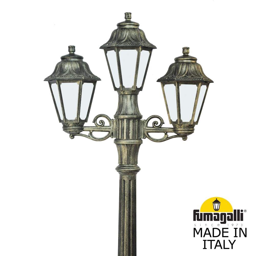 Садово-парковый светильник Fumagalli ARTU BISSO/ANNA 2+1 E22.158.S21.BYE27 в Санкт-Петербурге