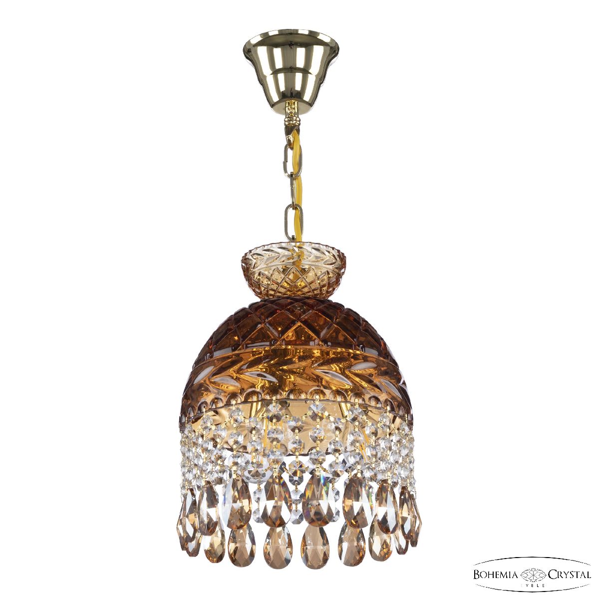 Подвесной светильник Bohemia Ivele Crystal 5478/22 G Amber/M-1F K721 в Санкт-Петербурге