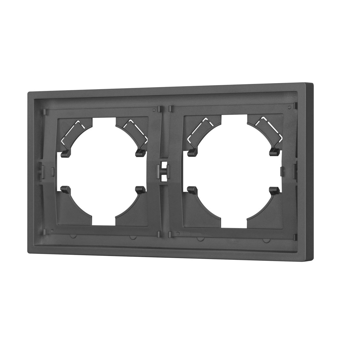 Рамка пластиковая на 2 поста Arlight FRM-TENDO-SFPL-2-GR 054648 в Санкт-Петербурге