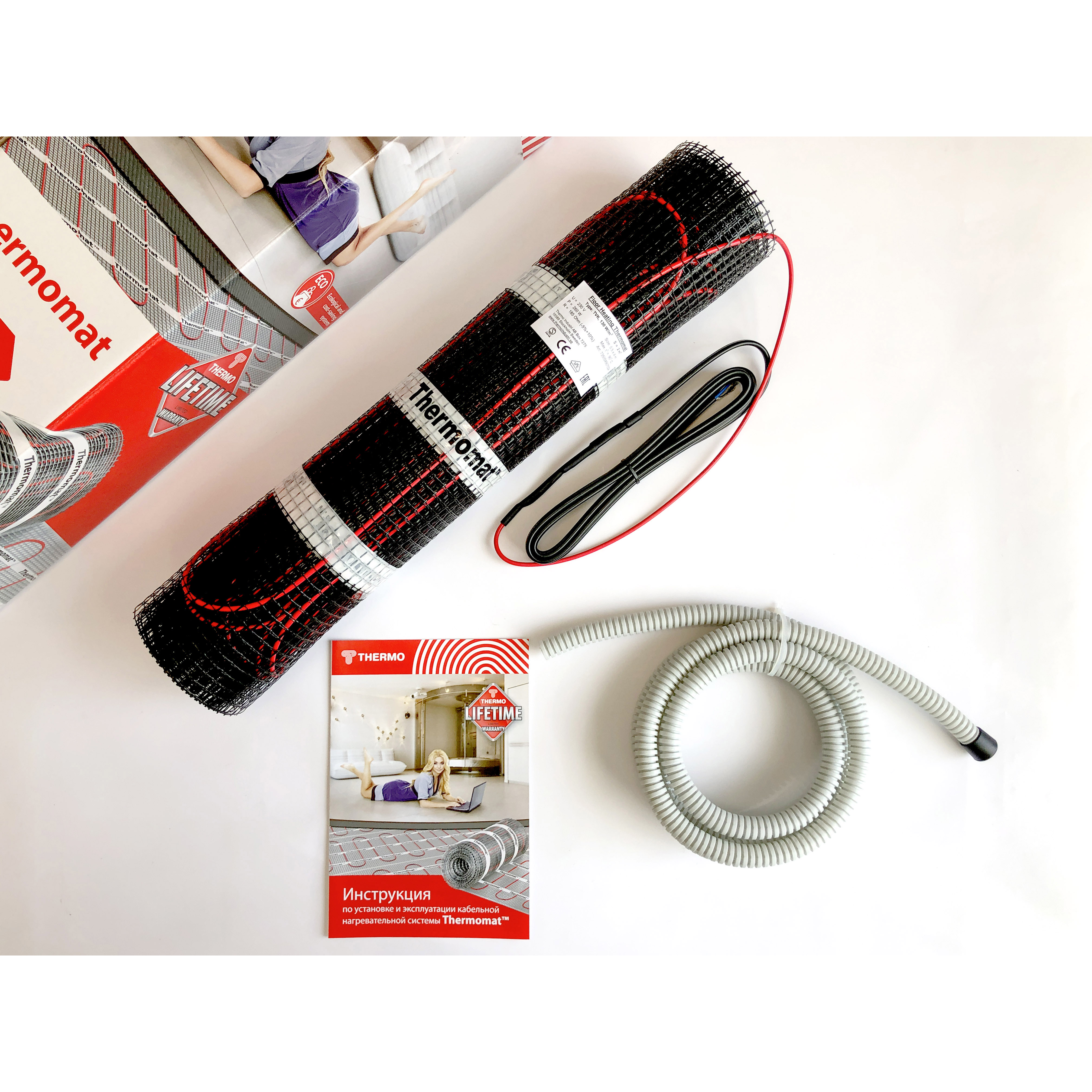 Термомат Thermo TVK-180 6 м.кв (комплект без регулятора) в Санкт-Петербурге