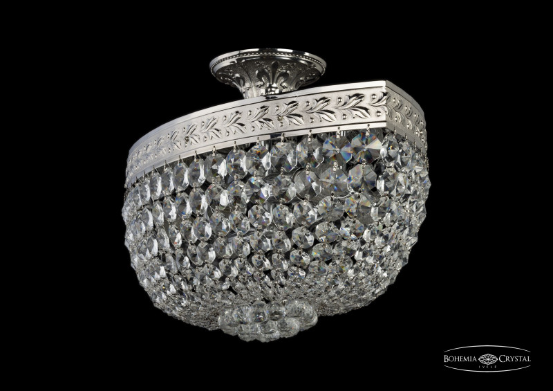 Люстра на штанге Bohemia Ivele Crystal 19283/60IV Ni в Санкт-Петербурге