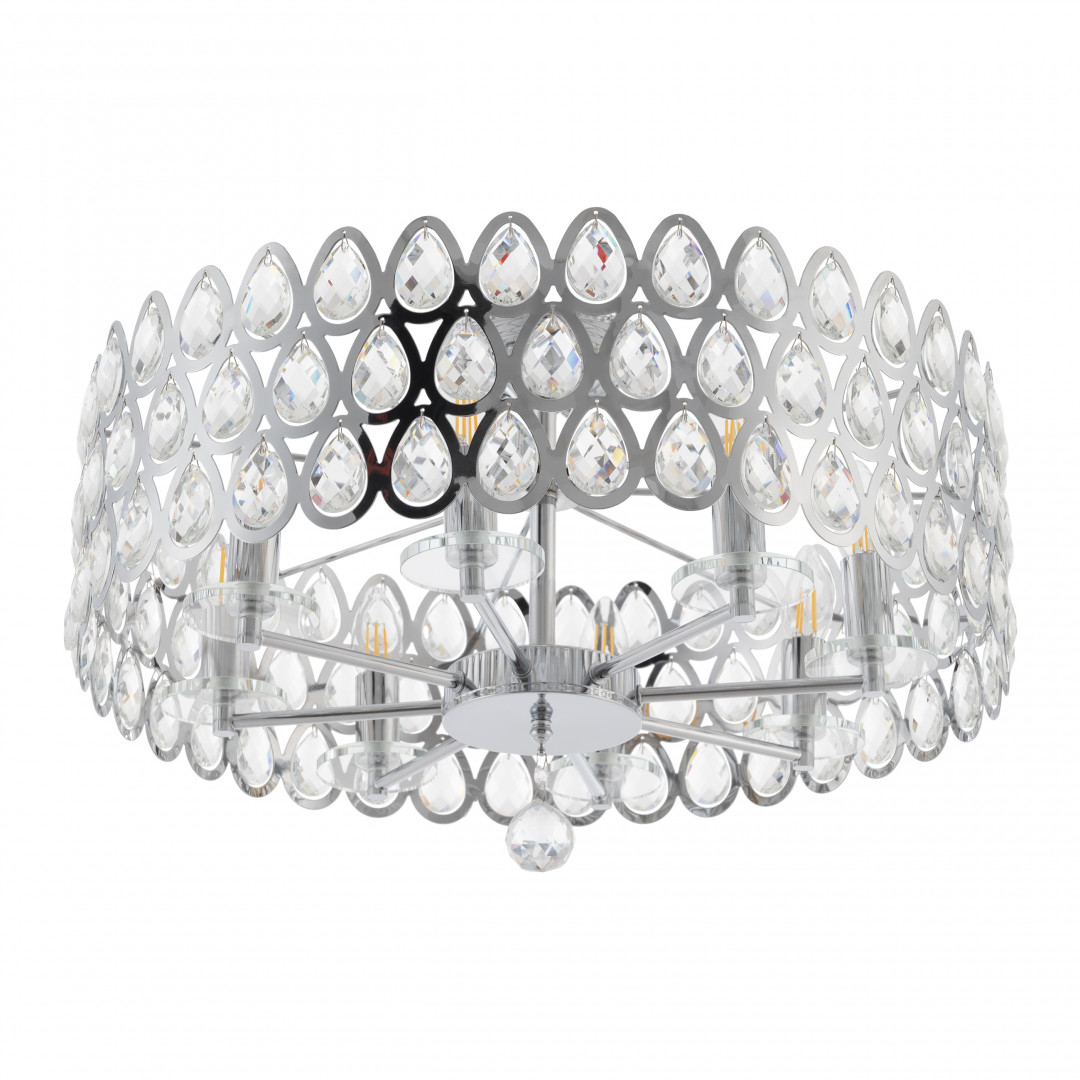 Потолочная люстра Arte Milano Sorrento 371019/8/50/580 CR в Санкт-Петербурге