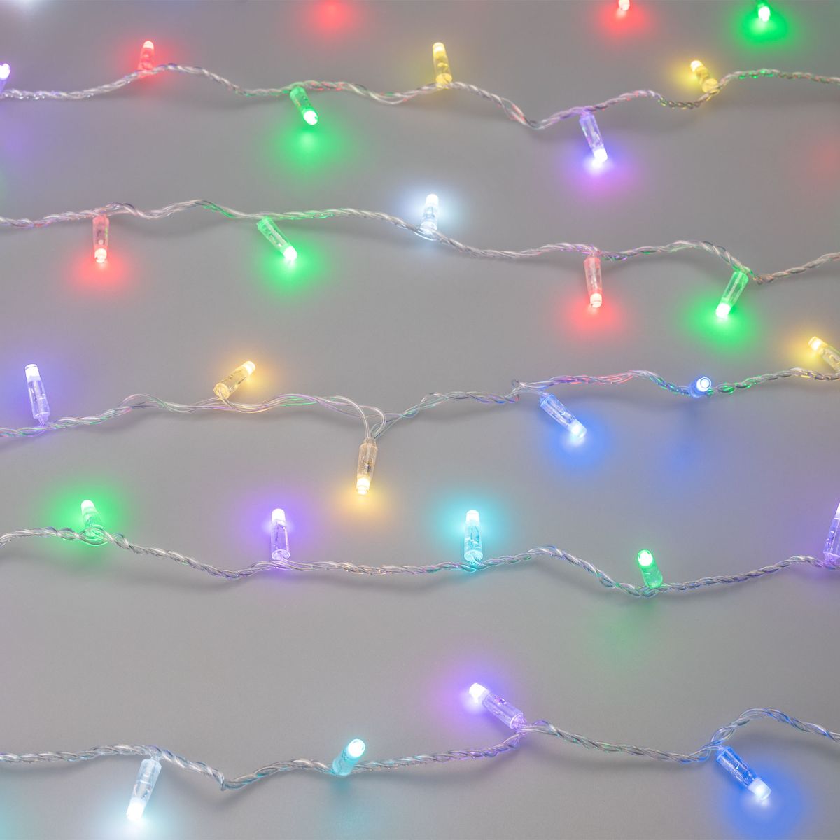 Светодиодная Гирлянда Ardecoled ARD-STRING-CLASSIC-20000-CLEAR-200LED-SYNC RGB (230V, 13W, RF ПДУ, 1000) (IP65) 066460 в Санкт-Петербурге