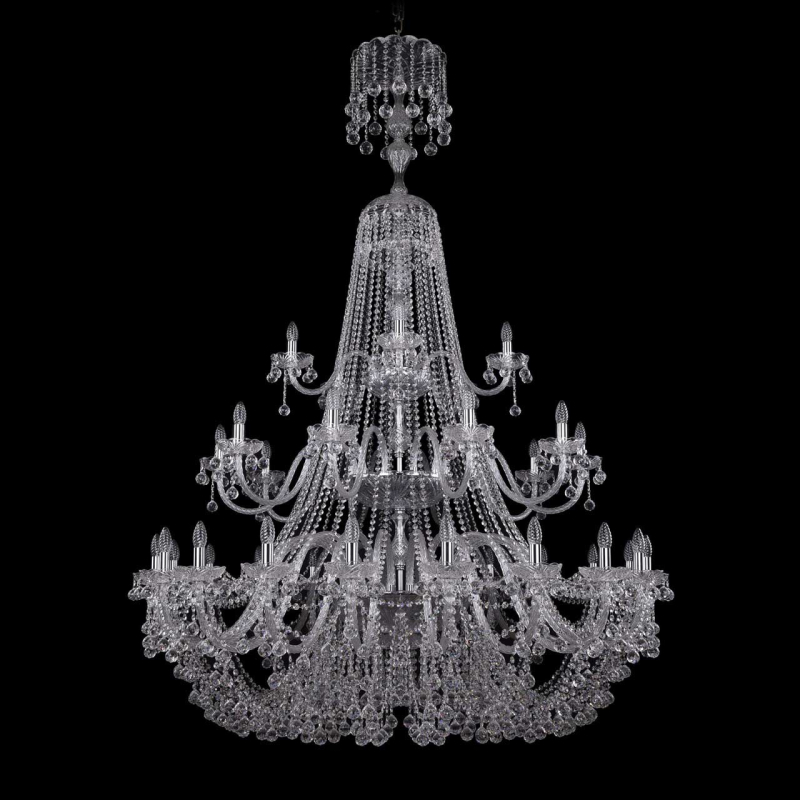 Подвесная люстра Bohemia Ivele 1409/20+10+5/530/XL-203/3d/Ni в Санкт-Петербурге