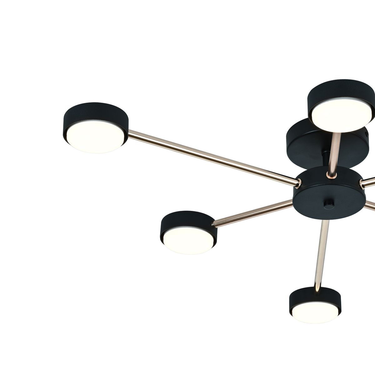 Потолочный светильник Escada Luminix 120008/6R Black/Gold ES0000094 в Санкт-Петербурге