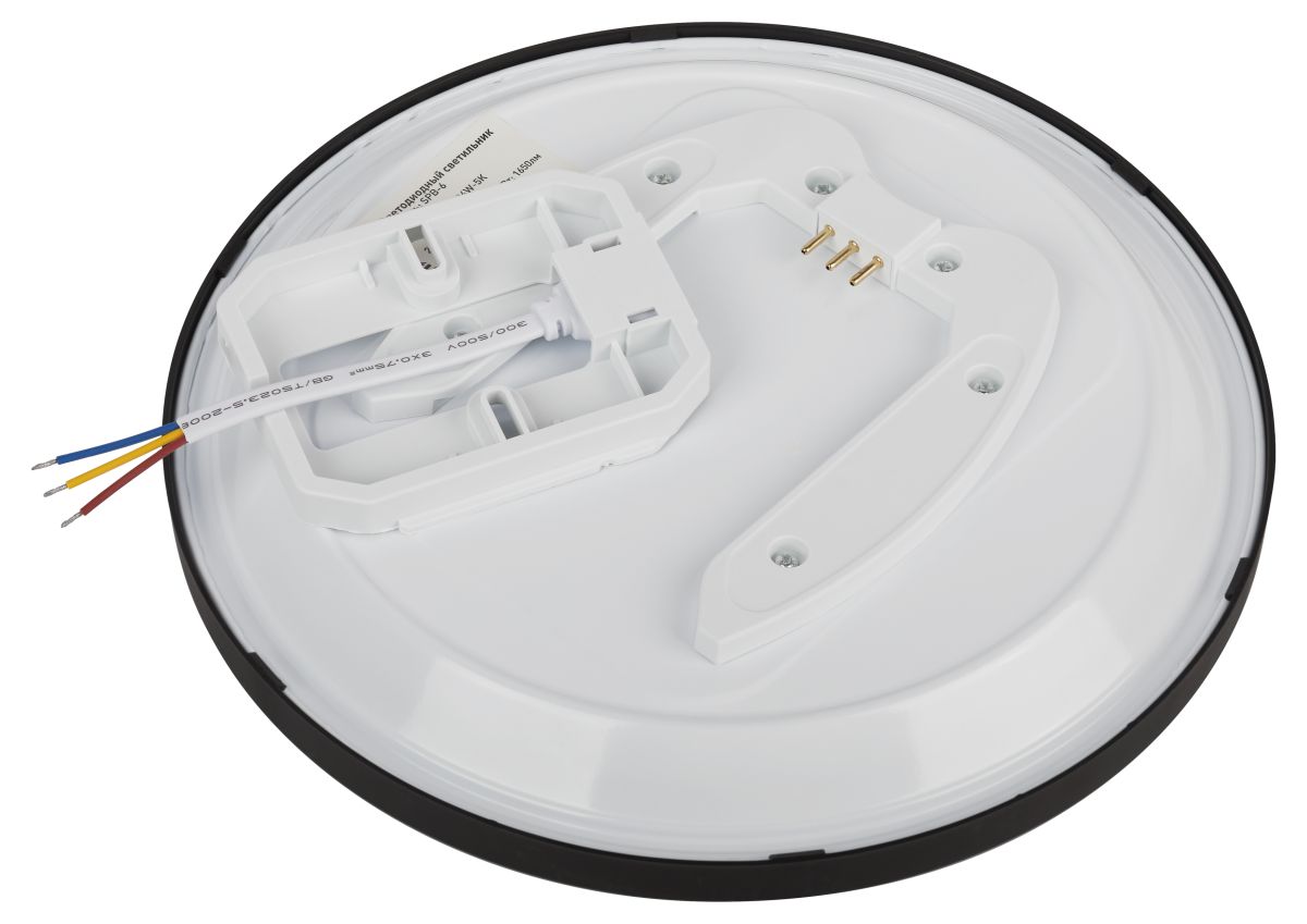 Потолочный светильник Эра Классик без ДУ SPB-6 BK 24W-5K Slim Base в Санкт-Петербурге