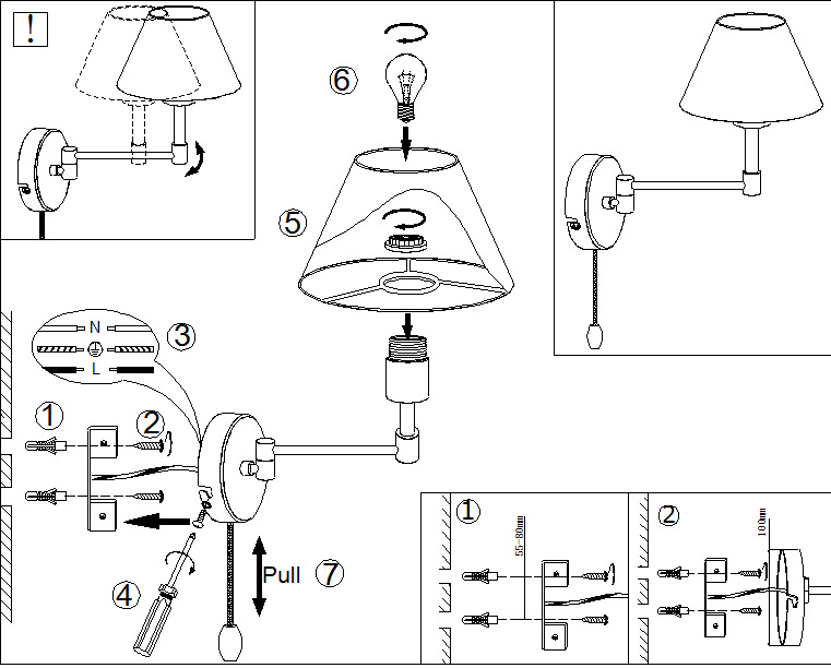 Бра Odeon Light Gemena 2481/1W в Санкт-Петербурге