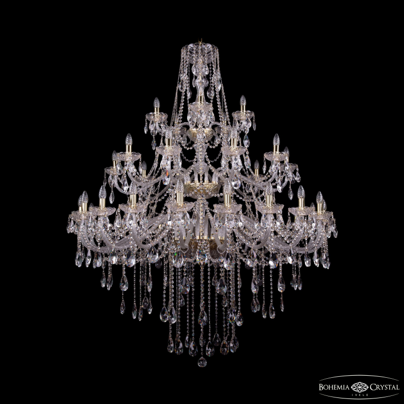 Подвесная люстра Bohemia Ivele Crystal 1415/20+10+5/530/3d G в Санкт-Петербурге