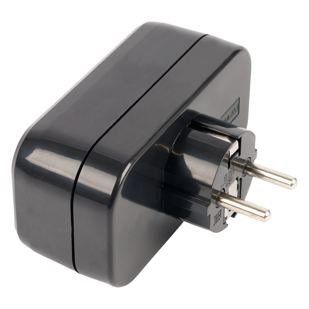 Разветвитель сетевой 2-местный Stekker 250V 16A ABS ADP16-22-20 50680 в #REGION_NAME_DECLINE_PP#