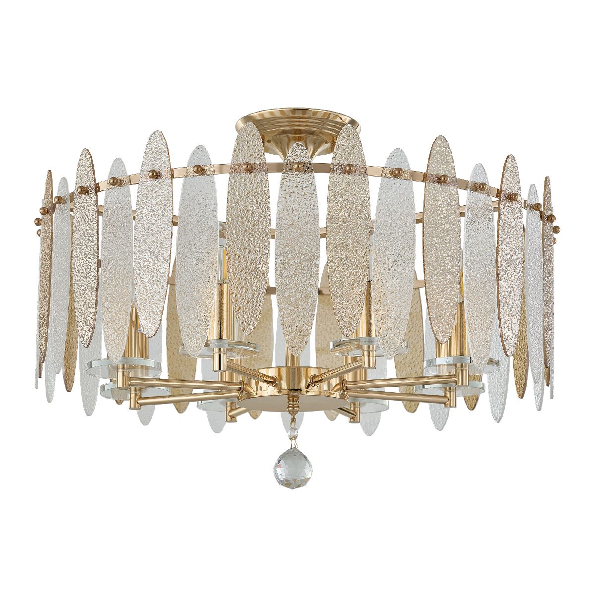 Потолочная люстра Arte Milano Sorrento 373309/8/80/570 GD в Санкт-Петербурге