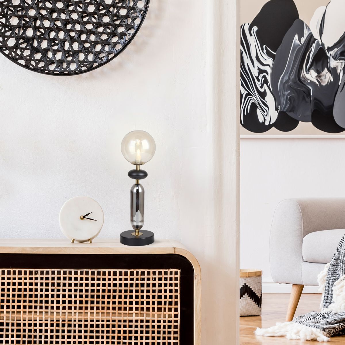 Настольная лампа Escada Capsule 2102/1 в #REGION_NAME_DECLINE_PP#