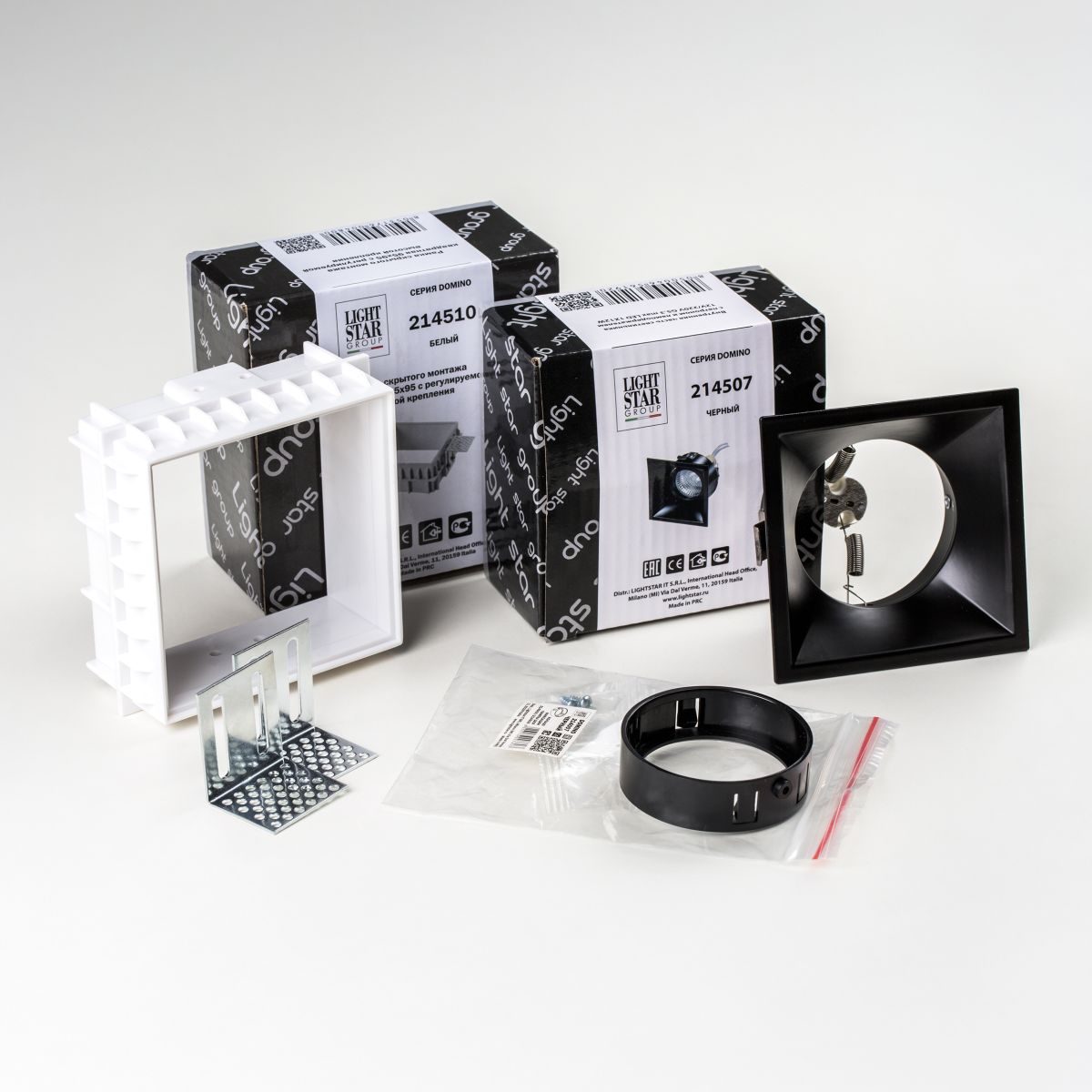 Встраиваемый светильник Lightstar Domino (214510+214507+214007) G214507BMOD в Санкт-Петербурге