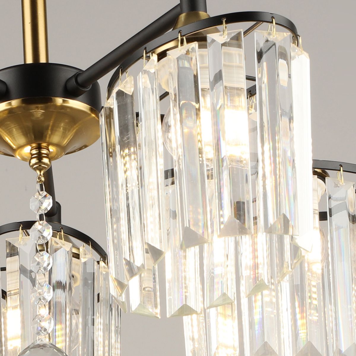 Люстра на штанге Reluce 63660-0.3-05 BK+COP в Санкт-Петербурге