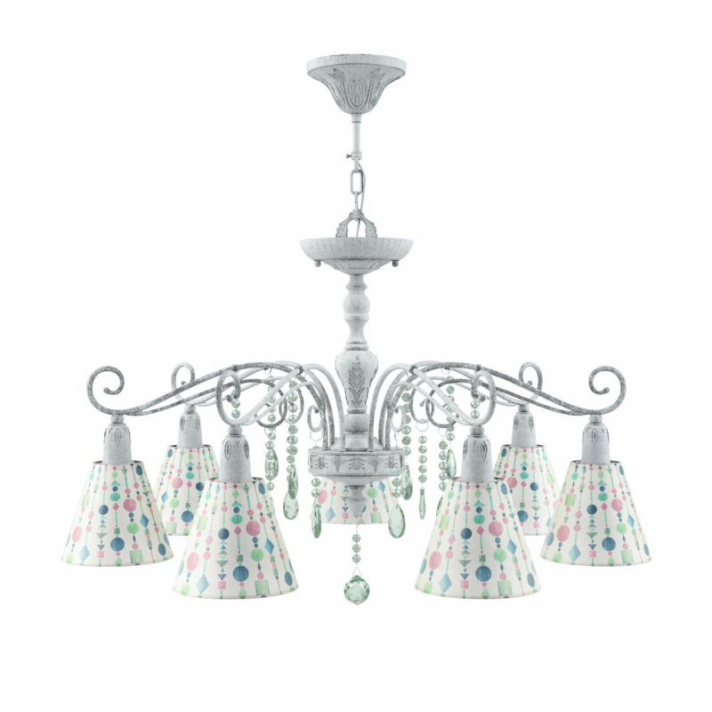 Подвесная люстра Lamp4you Provence E4-07-G-LMP-O-17-CRL-E4-07-GR-DN в Санкт-Петербурге