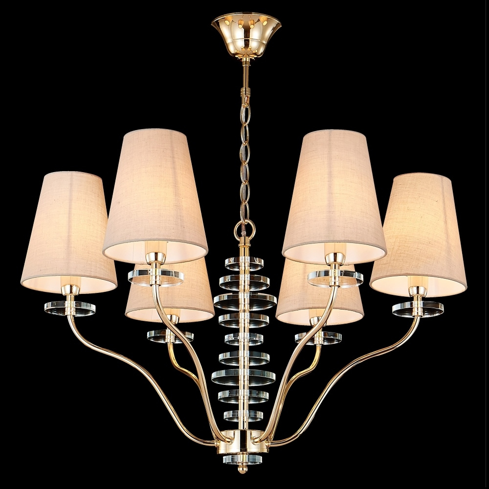 Подвесная люстра Crystal Lux ARMANDO SP6 GOLD в #REGION_NAME_DECLINE_PP#