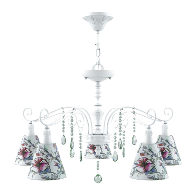 Подвесная люстра Lamp4you Provence E4-05-WM-LMP-O-13-CRL-E4-05-GR-DN в Санкт-Петербурге