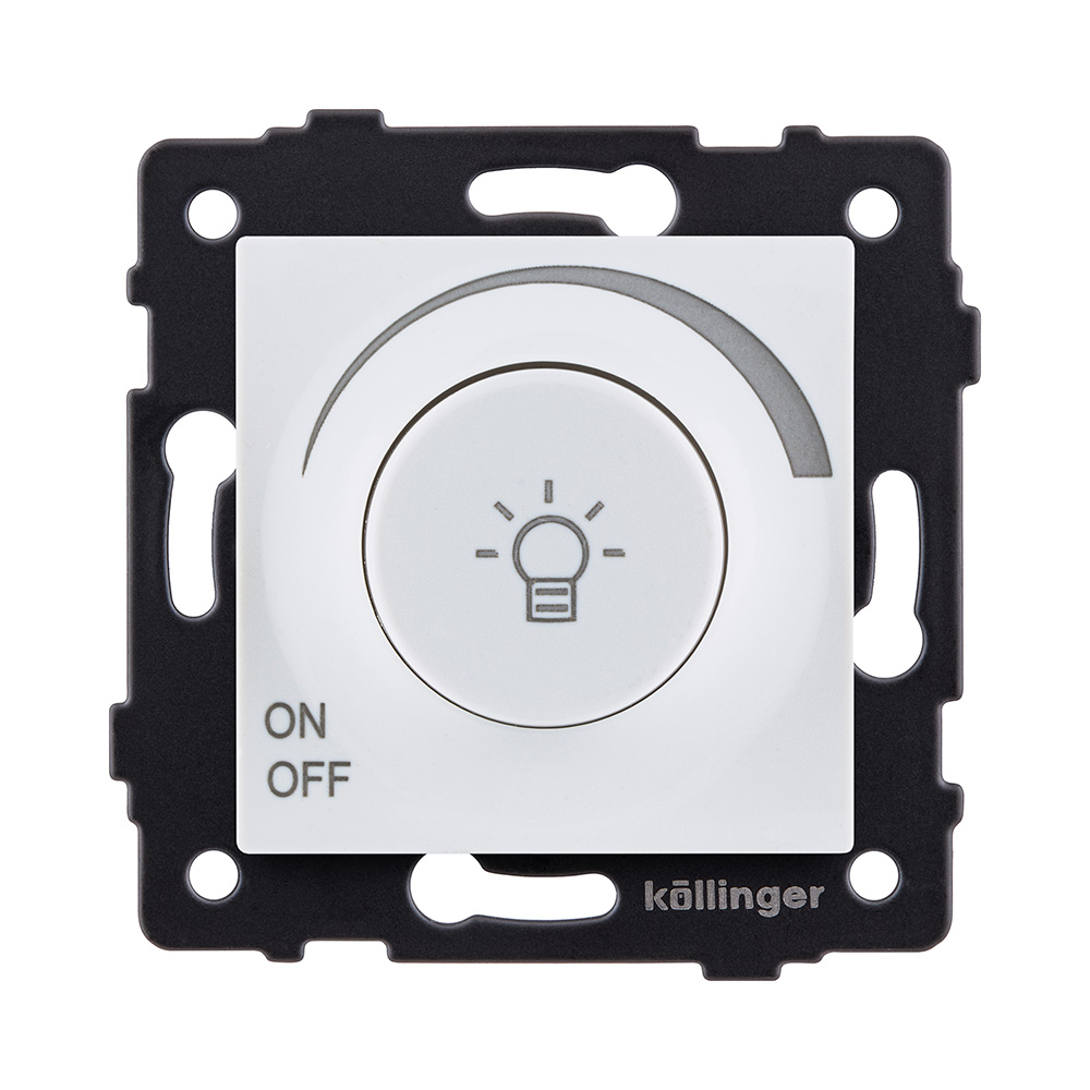 Светорегулятор универсальный 500W, белый Kollinger REA-027WH для Aspekt, Eleganz, Reflex в #REGION_NAME_DECLINE_PP#