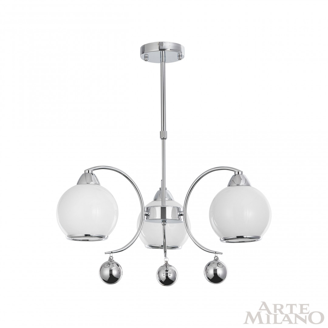 Люстра на штанге Arte Milano Neapolis 276207/3 Ni в #REGION_NAME_DECLINE_PP#