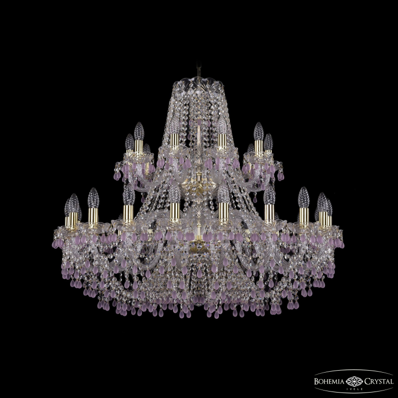 Подвесная люстра Bohemia Ivele Crystal 1410/20+10/360/2d G V7010 в Санкт-Петербурге