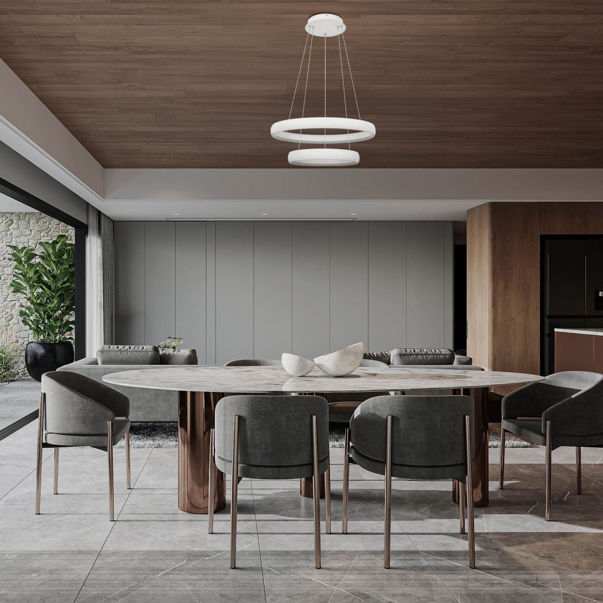 Подвесная люстра Mantra Flats 9429 в #REGION_NAME_DECLINE_PP#