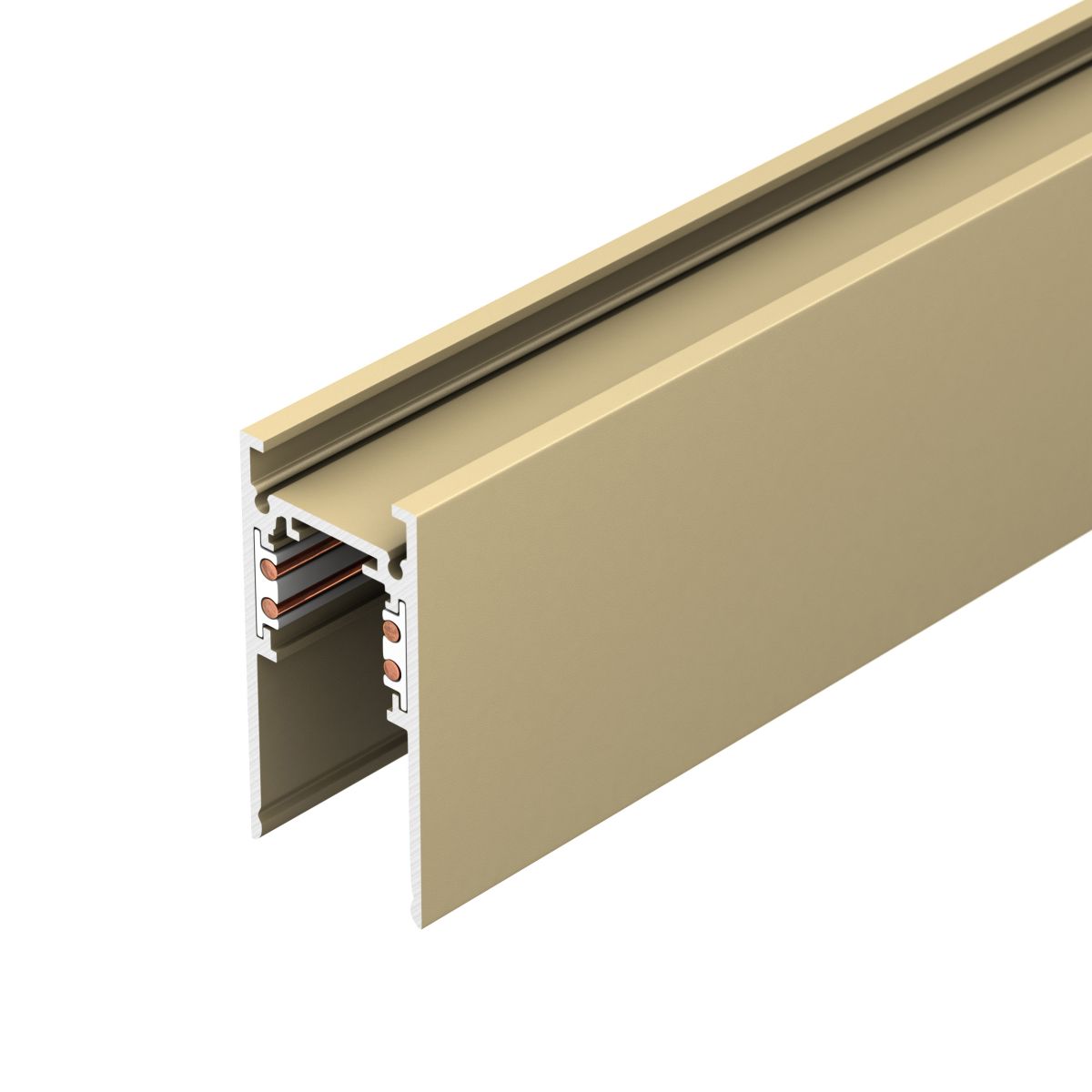 Шинопровод магнитный накладной Arlight MAG-ORIENT-COLOR-TRACK-2652-2000 (RAL1001) (IP20 Металл) 066081 в Санкт-Петербурге