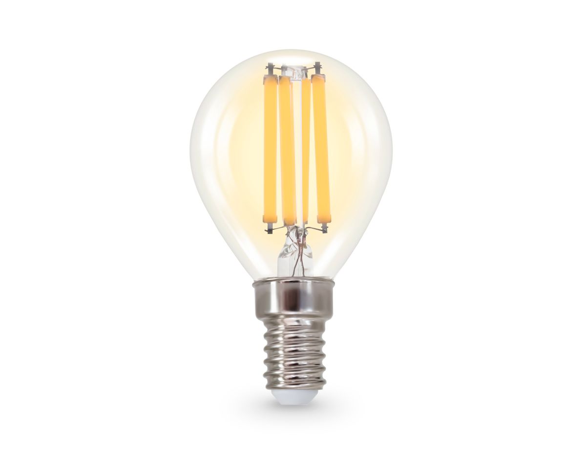 Филаментная светодиодная лампа Ambrella Light Bulbing E14 15W 2700K шар 451533 в Санкт-Петербурге