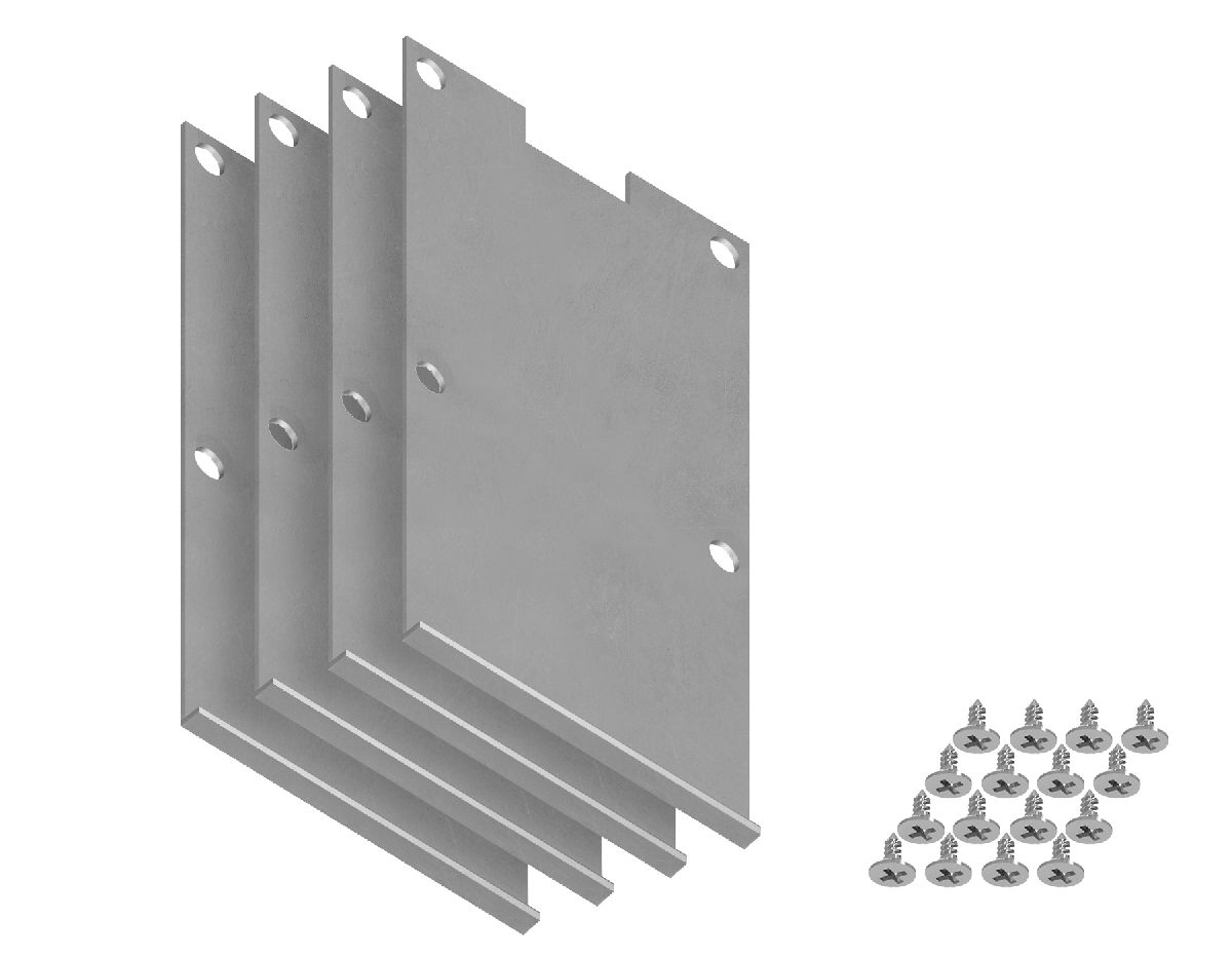 Заглушка (4 шт.) Ambrella Light Alum Profile GP8500 в Санкт-Петербурге