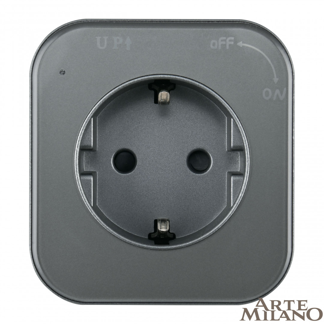 Трековая розетка Arte Milano Am-track-sockets 380022TS/ES Grey в Санкт-Петербурге